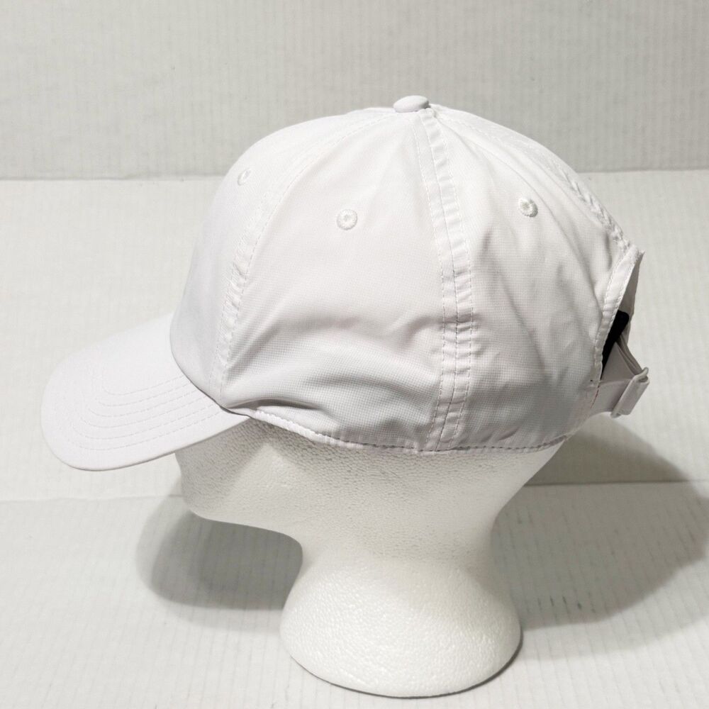 Birddogs Performance Hat Cap Strapback Adjustable White Lightweight Logo - Picture 3 of 8